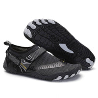 Men Women Water Shoes Barefoot Quick Dry Aqua Sports Shoes - Black Size EU46 = US11 Kings Warehouse