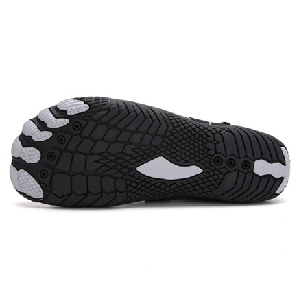 Men Women Water Shoes Barefoot Quick Dry Aqua Sports Shoes - Black Size EU46 = US11 Kings Warehouse