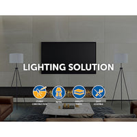 Mid-Century Floor Lamp Modern Tripod Decor Living Room Standing Kings Warehouse