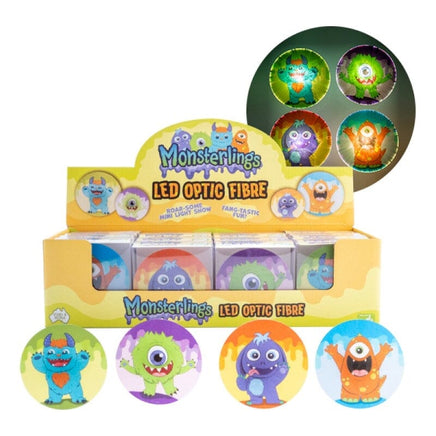 Monsterlings Led Optic Fibre (SENT AT RANDOM) Kings Warehouse
