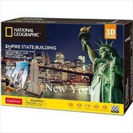 National Geographic - New York Empire State Building Puzzle 66 Piece Kings Warehouse