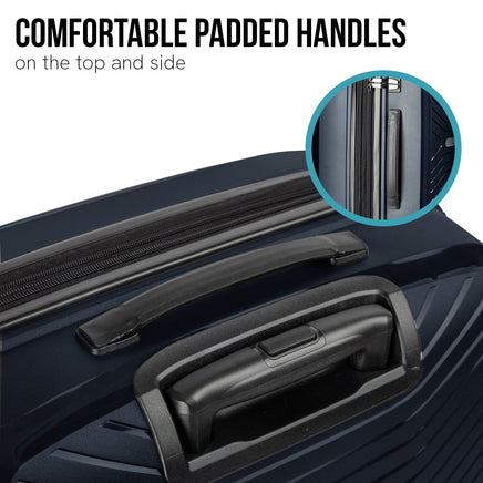 Olympus Astra 24in Lightweight Hard Shell Suitcase - Aegean Blue Kings Warehouse