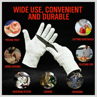 One-Pair Cut Resistant Gloves Anti Cutting Level 5 Kitchen Butcher Protection Kings Warehouse