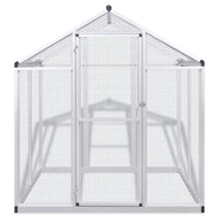 Outdoor Aviary Aluminium 178x122x194 cm Kings Warehouse