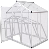 Outdoor Aviary Aluminium 178x122x194 cm Kings Warehouse