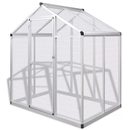 Outdoor Aviary Aluminium 178x122x194 cm Kings Warehouse