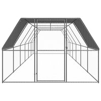 Outdoor Chicken Cage 3x12x2 m Galvanised Steel coops & hutches Kings Warehouse