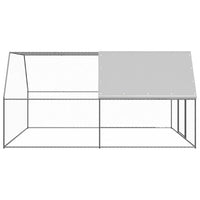 Outdoor Chicken Cage 3x4x2 m Galvanised Steel coops & hutches Kings Warehouse