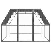 Outdoor Chicken Cage 3x4x2 m Galvanised Steel coops & hutches Kings Warehouse