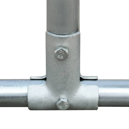 Outdoor Chicken Cage Galvanised Steel 2x2x1.92 m Kings Warehouse