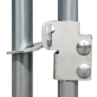 Outdoor Chicken Cage Galvanised Steel 2x2x1.92 m Kings Warehouse