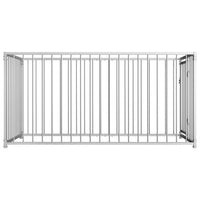 Outdoor Dog Kennel 100x200x100 cm Kings Warehouse