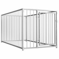 Outdoor Dog Kennel 100x200x100 cm Kings Warehouse