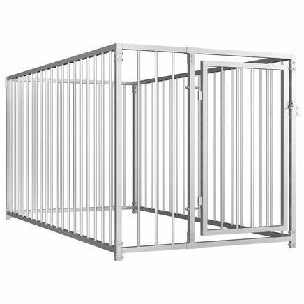 Outdoor Dog Kennel 100x200x100 cm Kings Warehouse