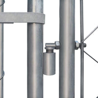 Outdoor Dog Kennel Galvanised Steel 4x4x1.85 m Kings Warehouse