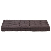 Pallet Floor Cushions 2 pcs Cotton Anthracite Kings Warehouse 