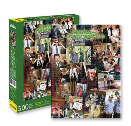 Parks And Recreation Collage 500 Piece Puzzle Kings Warehouse