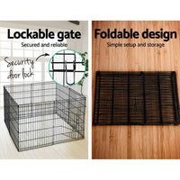 Pet Dog Playpen 2X30" 8 Panel Puppy Exercise Cage Enclosure Fence dog supplies Kings Warehouse
