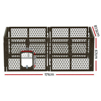 Pet Dog Playpen Enclosure 6 Panel Fence Puppy Cage Plastic Play Pen Fold dog supplies Kings Warehouse
