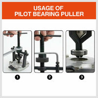 Pilot Bearing Puller 3 Jaws Bushing Gear Extractor Motorcycle Remover Heavy Duty Kings Warehouse