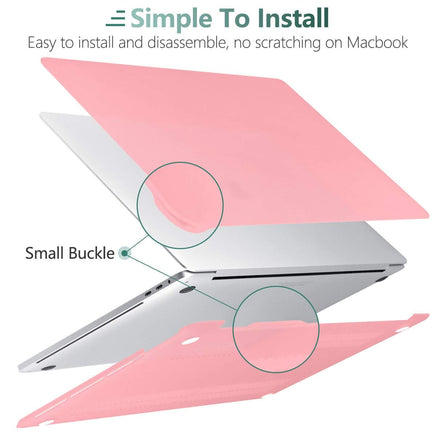 Pink MacBook Pro 13 Inch Case 2016-2023 M1 M2 A2338 A2289 A2251 A2159 Hard Shell Case Keyboard Cover Kings Warehouse