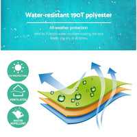 Pop Up Beach Tent Camping Portable Sun Shade Shelter Fishing Camping Supplies Kings Warehouse