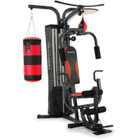 Powertrain Home Gym Multi Station with Boxing Punching Bag Speed Ball Kings Warehouse
