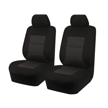 Premium Jacquard Seat Covers - For Chevrolet Colorado Rg Series Single/Dual/Space Cab (2012-2022) Kings Warehouse