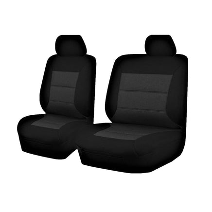 Premium Jacquard Seat Covers - For Ford Ranger Px Series Single Cab (2011-2016) Kings Warehouse
