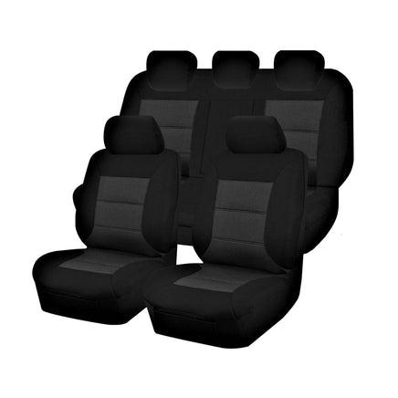Premium Jacquard Seat Covers - For Ford Ranger Pxii-Pxiii Series (2015-2022) Kings Warehouse