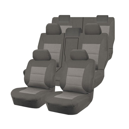 Premium Jacquard Seat Covers - For Mitsubishi Montero Sport QE Series (2015-2022) Kings Warehouse