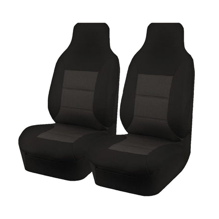 Premium Jacquard Seat Covers - For Toyota Tacoma Single Cab (2015-2022) Kings Warehouse
