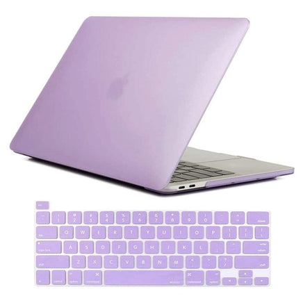 Purple MacBook Pro 13 Inch Case 2016-2023 M1 M2 A2338 A2289 A2251 A2159 Hard Shell Case Keyboard Cover Kings Warehouse