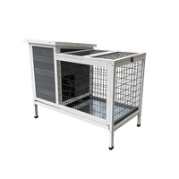 Rabbit Bunny Cage Hutch Pet Cages Enclosure Coops & Hutches Supplies Kings Warehouse