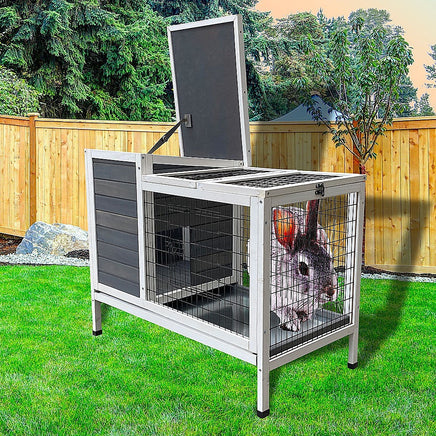 Rabbit Bunny Cage Hutch Pet Cages Enclosure Coops & Hutches Supplies Kings Warehouse