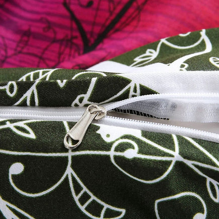 Rainbow Tree Single Size Quilt/Doona/Duvet Cover Set Kings Warehouse