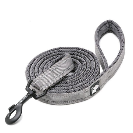 Reflective Pet Leash 2 meters Grey L Kings Warehouse
