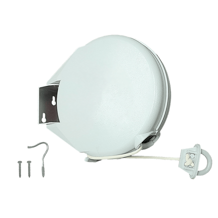 Retractable Clothesline Hang Clothes Line 20 Ft Retracts Automatically Kings Warehouse