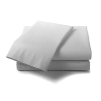 Royal Comfort 1000 Thread Count Cotton Blend Quilt Cover Set Premium Hotel Grade - Queen - Silver Bedding Kings Warehouse