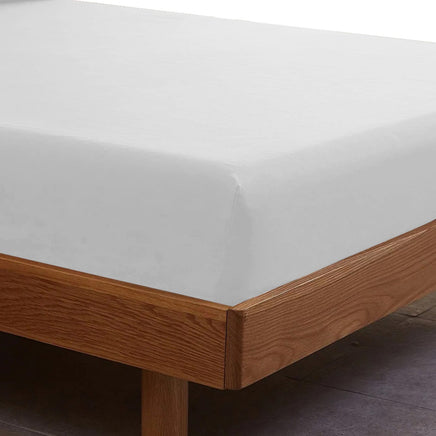 Royal Comfort 1500 Thread Count Cotton Rich Sheet Set 3 Piece Ultra Soft Bedding - King - White Bedding Kings Warehouse