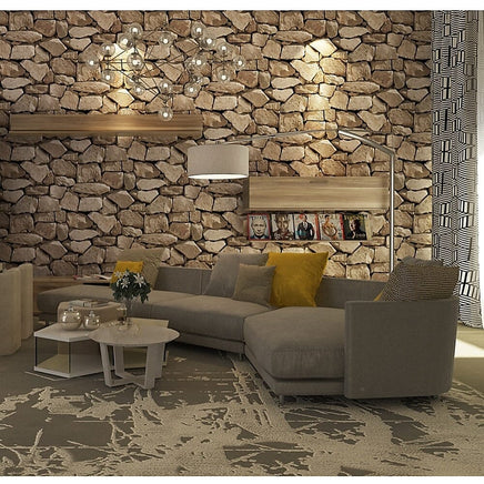 Rustic Rock Brick Wallpaper Kings Warehouse