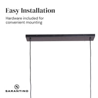 Sarantino 3-Light Hanging Pendant Lamp Kings Warehouse