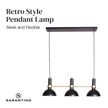 Sarantino 3-Light Hanging Pendant Lamp Kings Warehouse