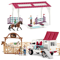 Schleich Large Playset Horse Club Vet Fitness Check for the Big Tournament