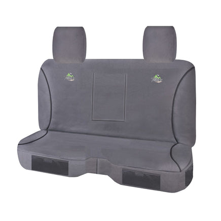 Seat Covers for FORD RANGER PJ-PK SERIES 12/2006 ? 11/2011 SINGLE CAB CHASSIS FRONT BENCH WITH A/REST CHARCOAL TRAILBLAZER Kings Warehouse