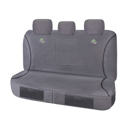 Seat Covers for FORD RANGER PX II SERIES 06/2015 - ON DUAL CAB REAR BENCH WITH A/REST CHARCOAL TRAILBLAZER Kings Warehouse