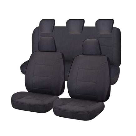Seat Covers for FORD RANGER PX SERIES 10/2011 - 2015 DUAL CAB FRONT FR CHARCOAL ALL TERRAIN Kings Warehouse