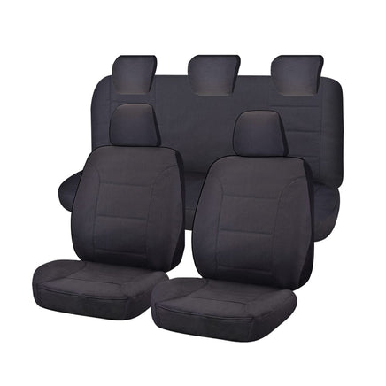 Seat Covers for FORD RANGER PXII SERIES 16/2015 - ON DUAL CAB FR CHARCOAL CHALLENGER Kings Warehouse