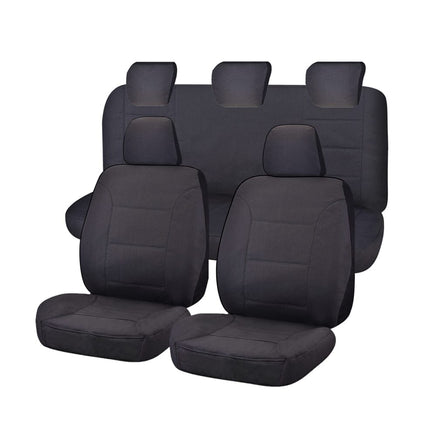 Seat Covers for MAZDA BT-50 B22P/Q-B32P/Q UP SERIES 10/2011 ? 08/2015 DUAL CAB FR CHARCOAL ALL TERRAIN Kings Warehouse
