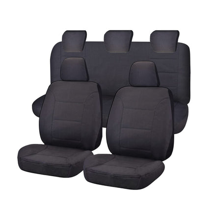 Seat Covers for MAZDA BT-50 FR UR 09/2015 - ON DUAL CAB FR CHARCOAL ALL TERRAIN Kings Warehouse